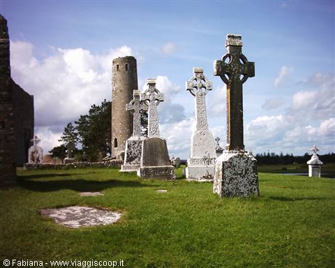 l'area archeologica di Clonmacnoise...1