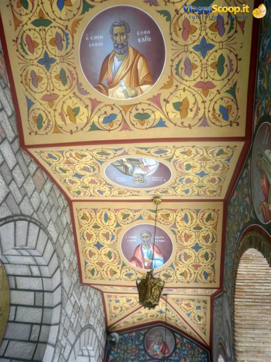 particolare di chiesa bizantina