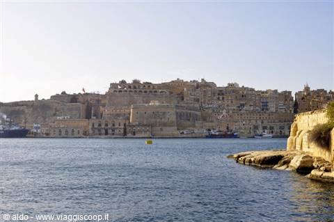 La Valletta vista da Birgu