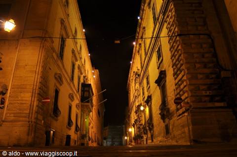 La Valletta by night