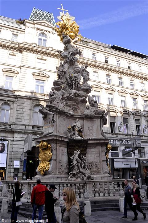Statua della peste a Graben