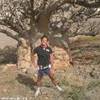 Io sotto al Baobab CAPO VERDE 