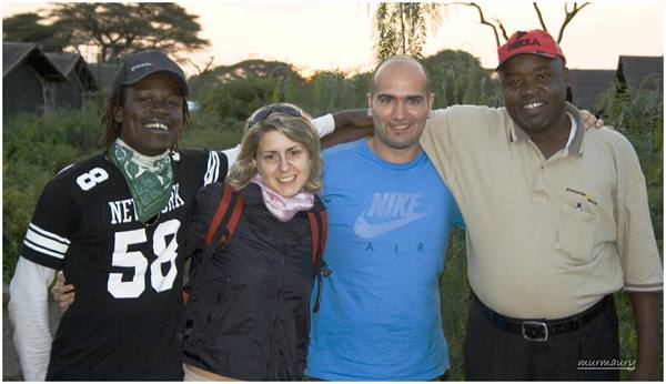 Tony, Giorgia, Maury e Ambrogio