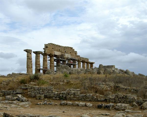 Selinunte - Il Tempio C dell'Acropoli