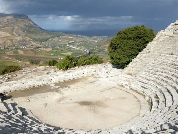 Segesta - L'anfiteatro