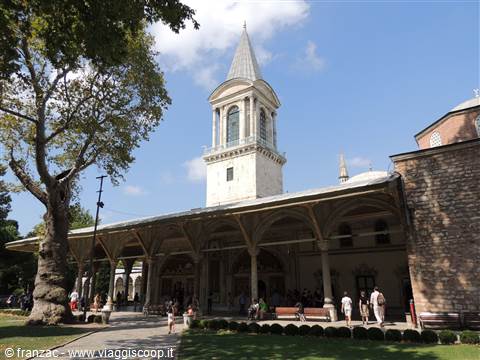 Il palazzo Topkapi - la sala del consiglio