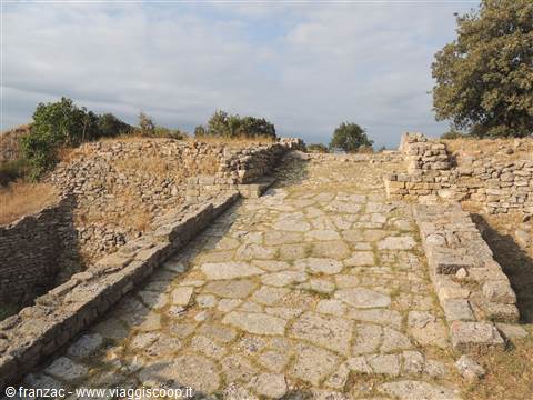 Troia - l'ingresso della città