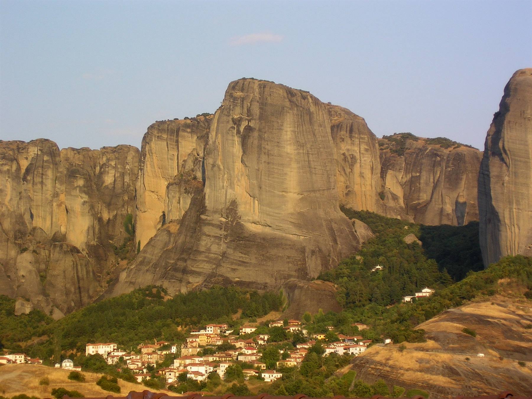 meteore viste da Kalambaka