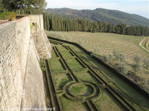 panorama dal castello di Brolio