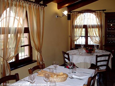 Presso le sale del Ristorante La Bossolasca
