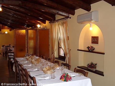 Presso le sale del Ristorante La Bossolasca