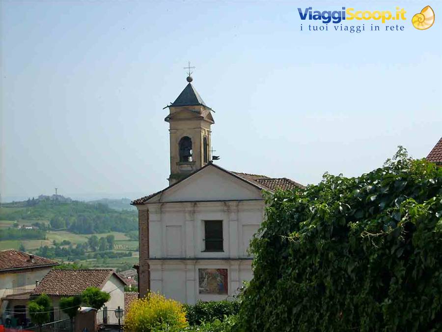 Nel centro storico di Montegrosso d'Asti