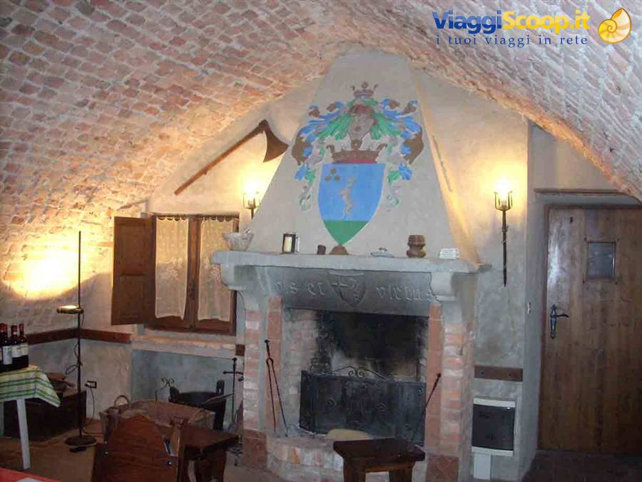 All'interno del Castello di Montegrosso d'Asti