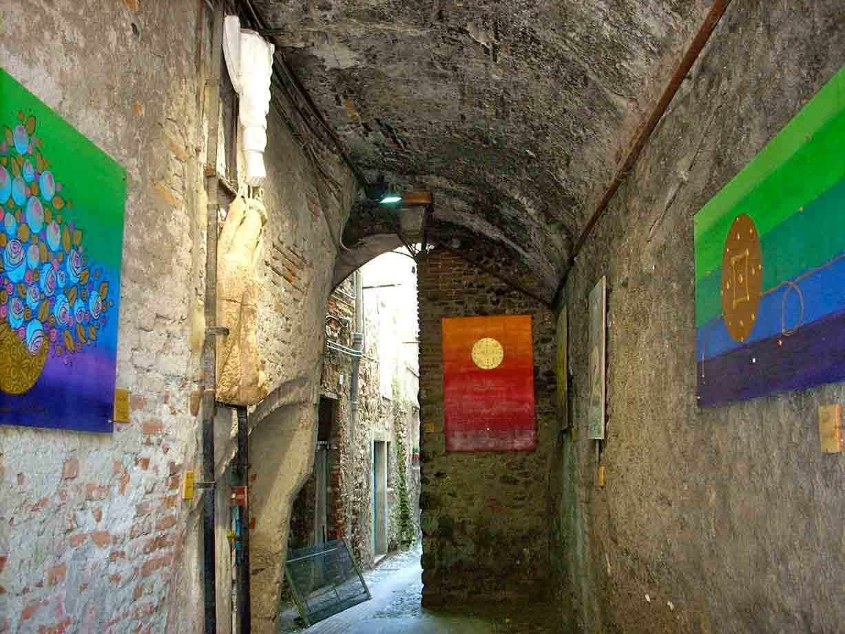 Mostra d'arte nei vicoli