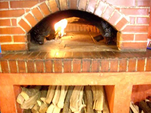 Il forno a legna del Ristorante Pizzeria Giulisse