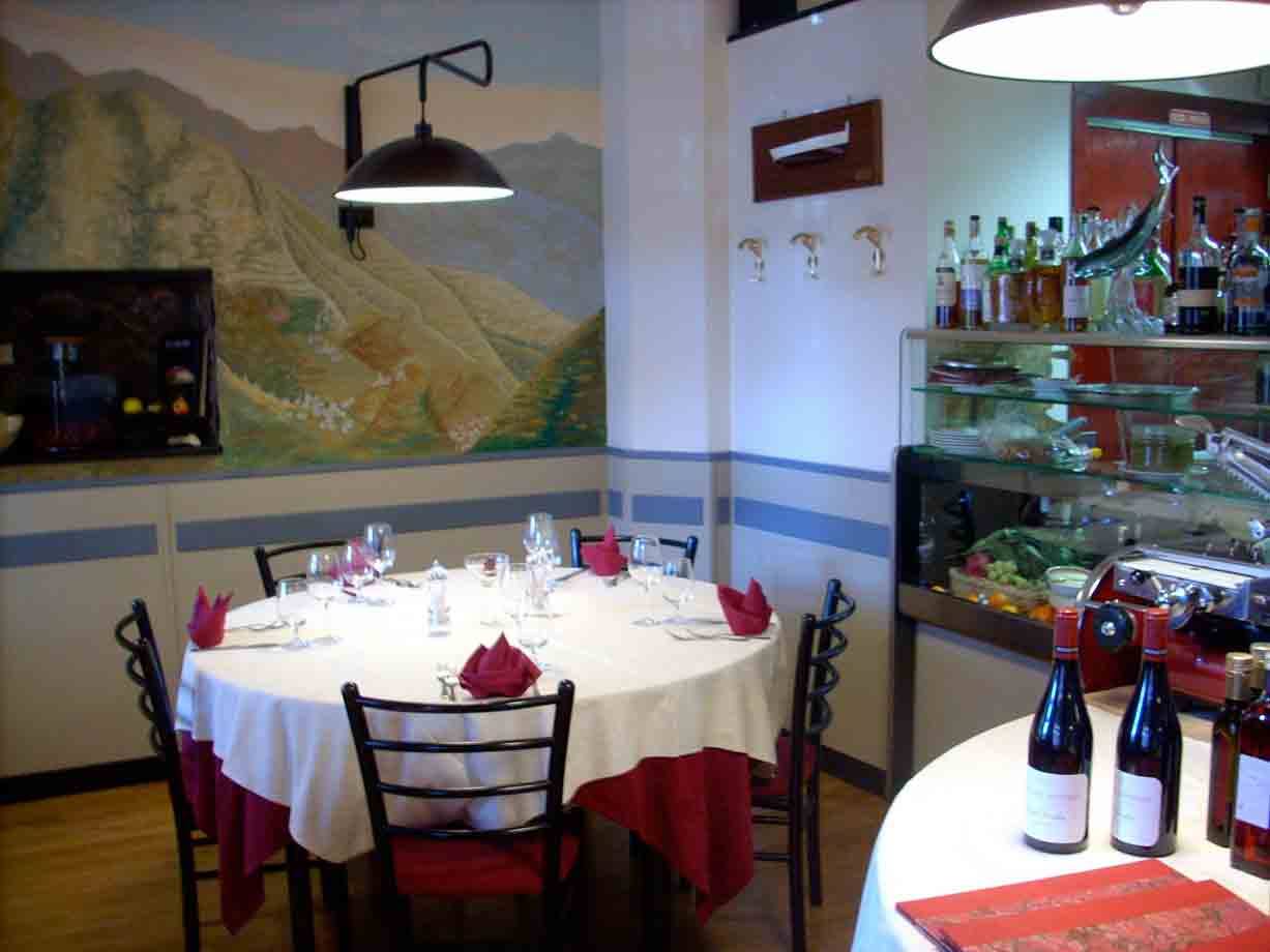 Presso il Ristorante Il Portico di Chiavari