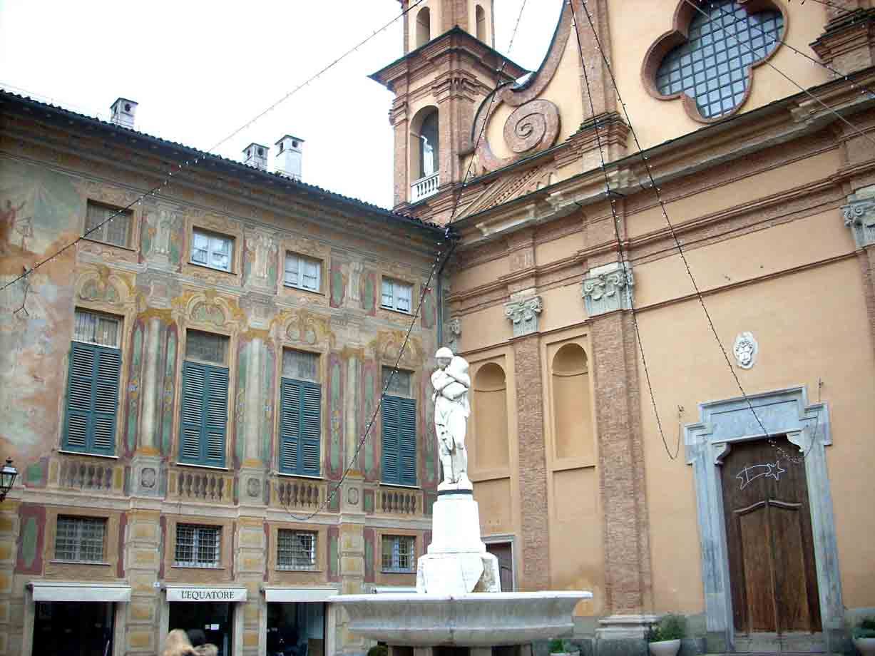 Nel centro storico di Novi Ligure
