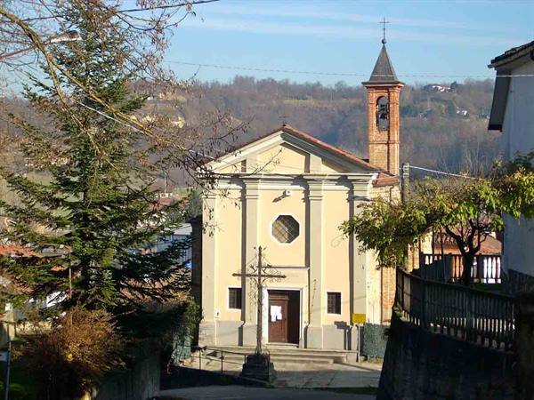 Veduta della frazione Serravalle di Asti