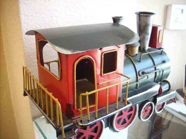 Un trenino presso il Ristorante La Carrozza