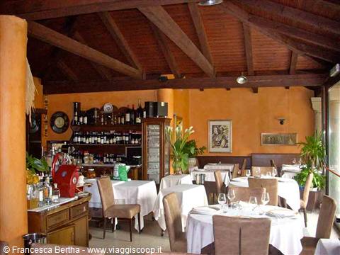Nella sala dell'Hotel Ristorante Giardinetto
