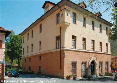 Palazzo Fieschi a Savignone, oggi hotel e ristorante