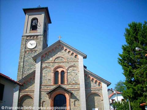 Chiesa di San Bernardo Abate, nella frazione Palo
