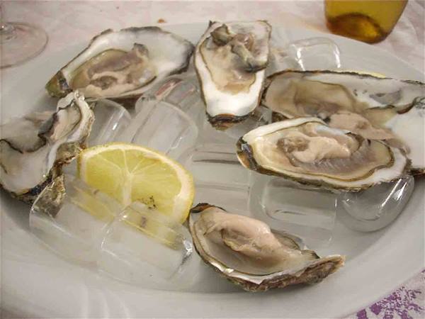 Ristorante Vela: le ostriche