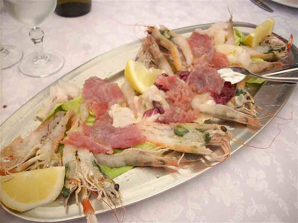 Ristorante Vela: crudità di pesce