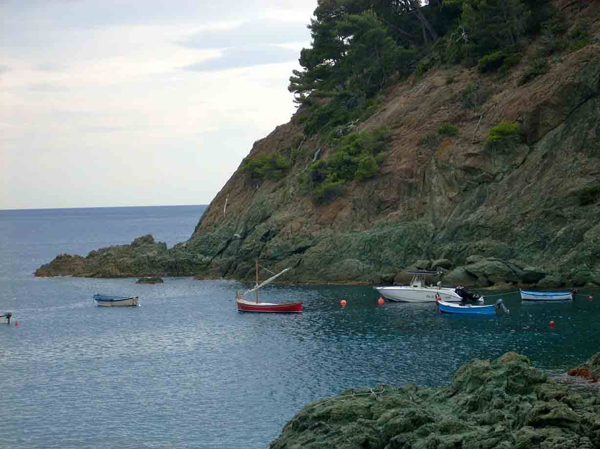 Veduta su una baia