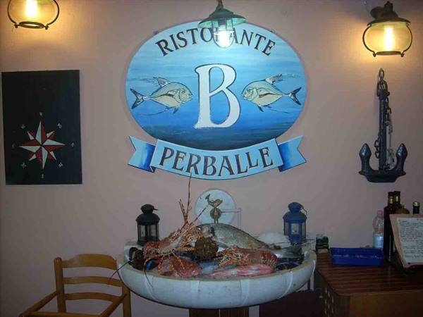 Presso il Ristorante Perballe