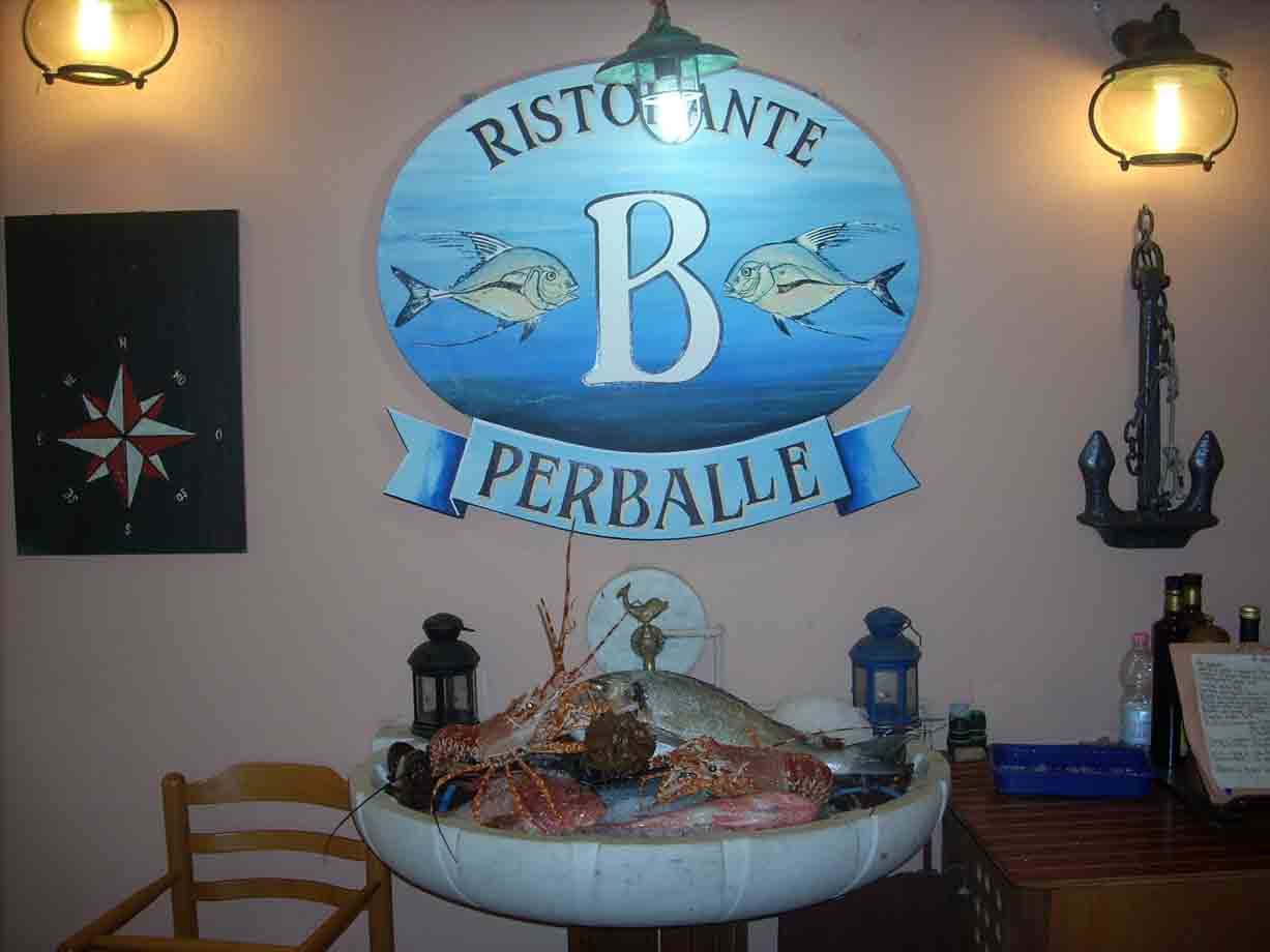 Presso il Ristorante Perballe