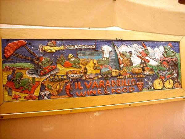 Il quadro che narra le avventure del Varadrillo
