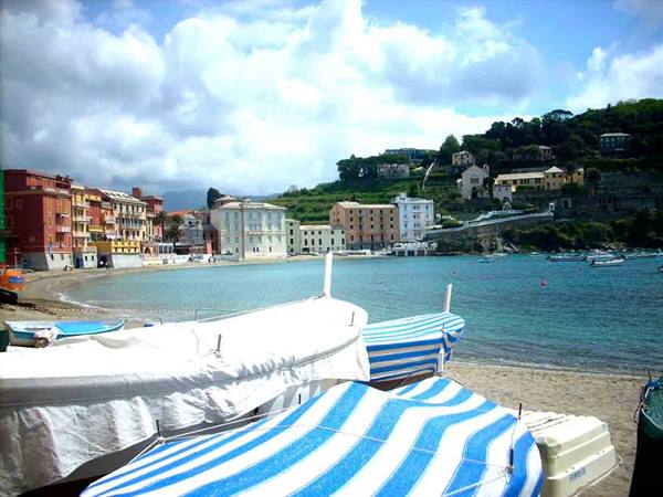 Veduta della Baia del Silenzio