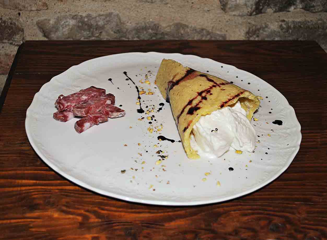 Prelibatezze dell'Enoristorante La Tana
