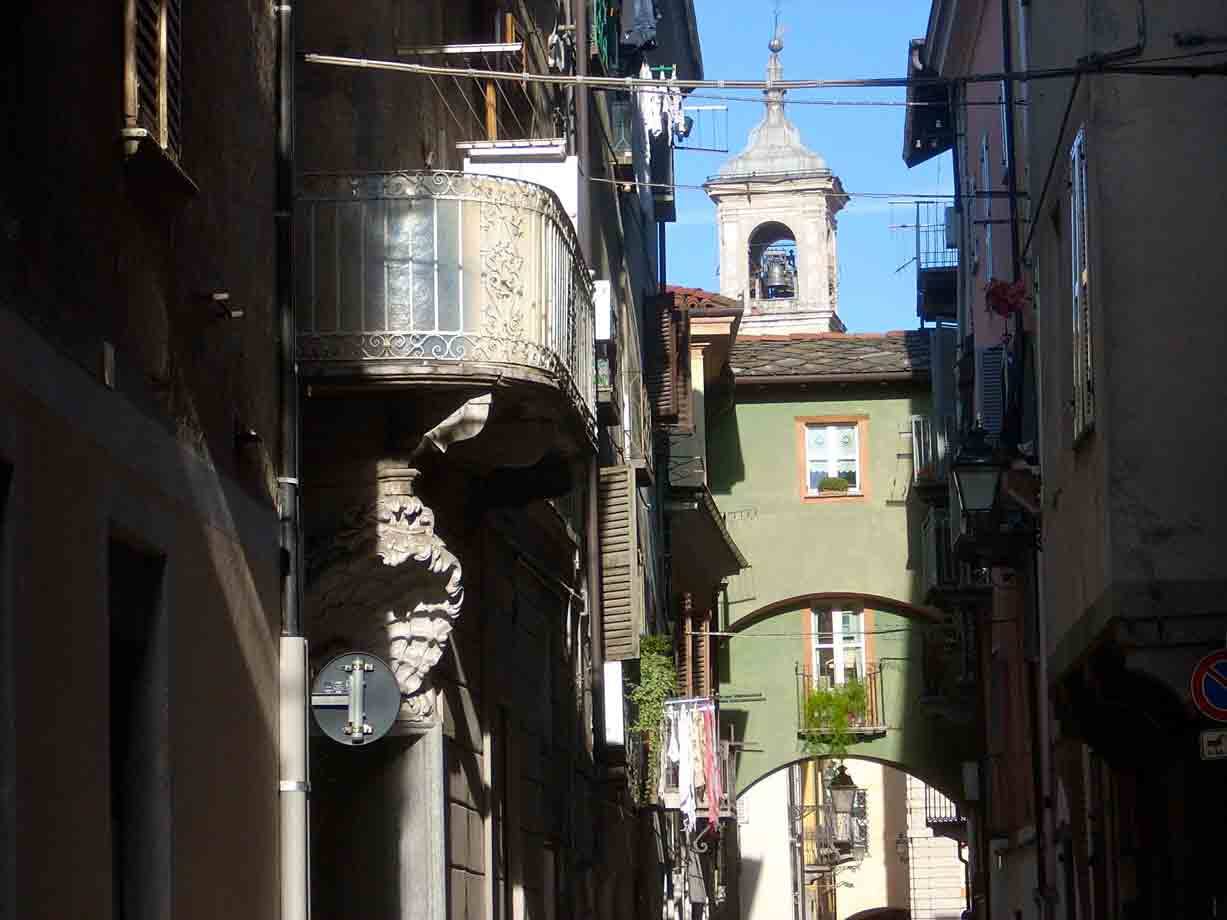 Uno scorcio del centro