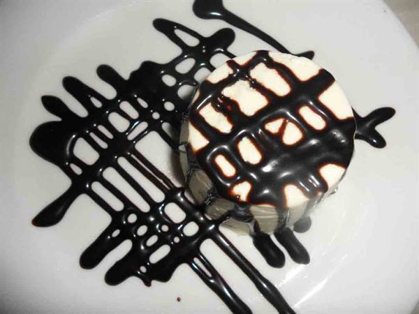 La panna cotta del Ristorante Da Fosca