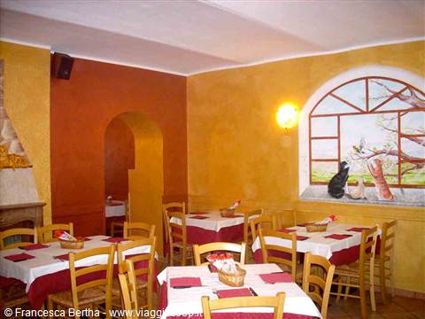 Nelle sale del Ristorante I Tre Gat