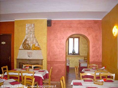 Nelle sale del Ristorante I Tre Gat