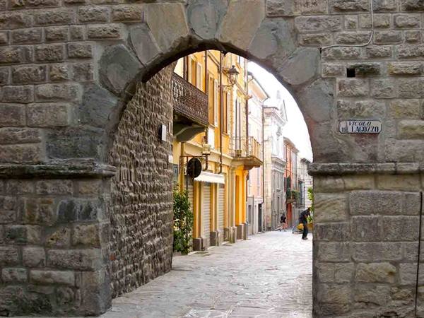 Una strada in centro
