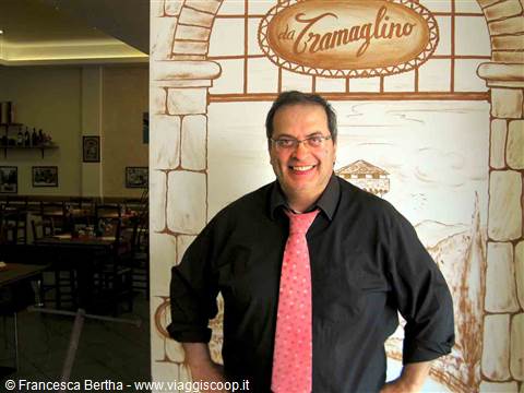 Il titolare della Trattoria Tramaglino
