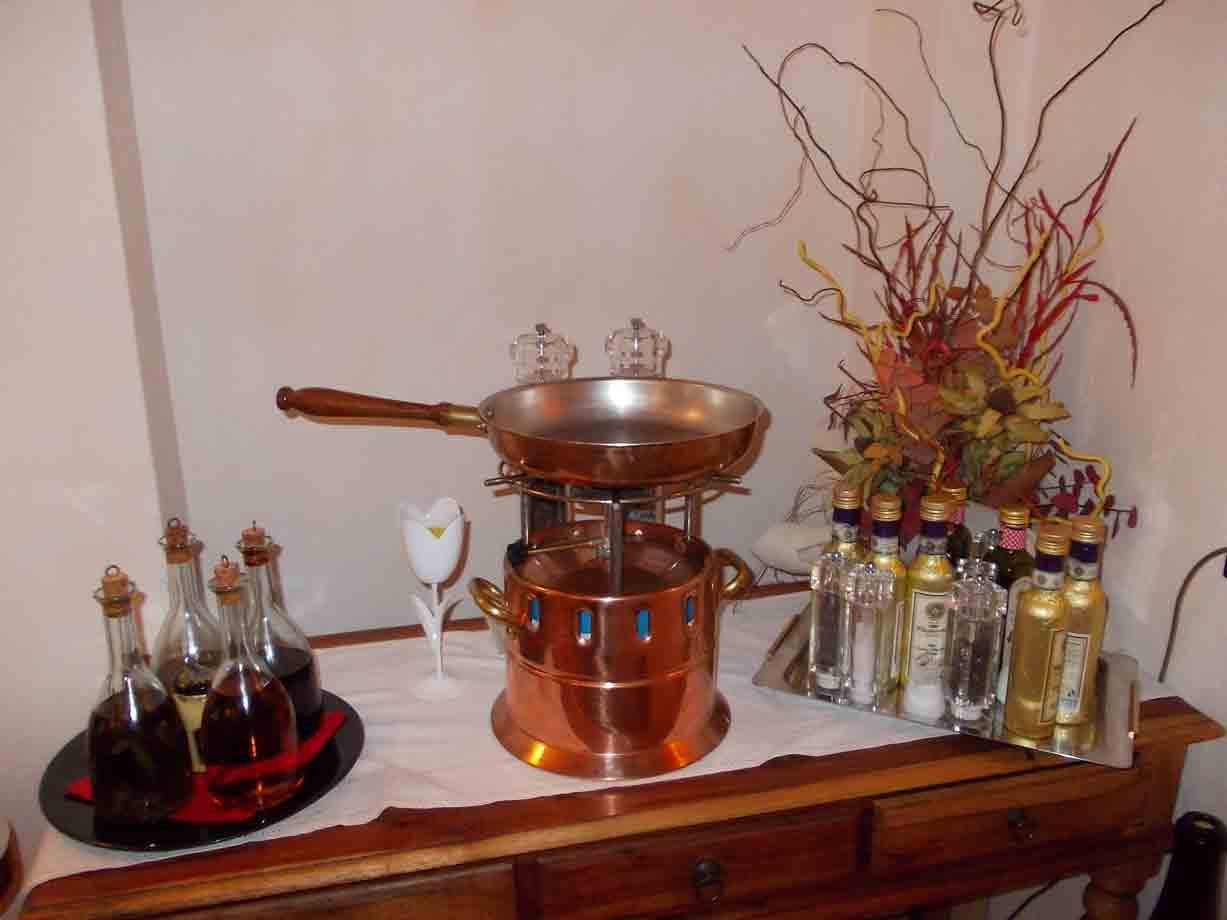 Presso il Ristorante I Capitelli