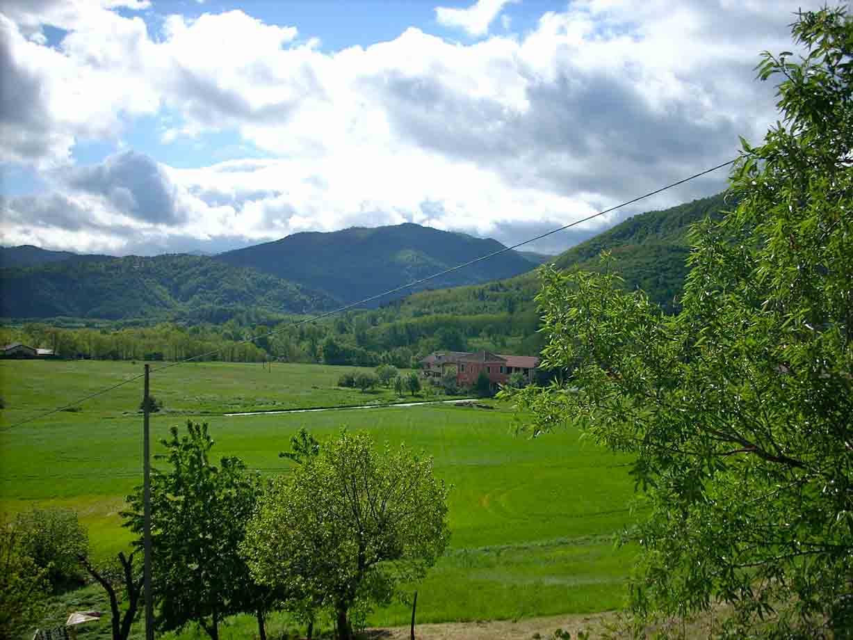 Vista sulle colline dal Faro