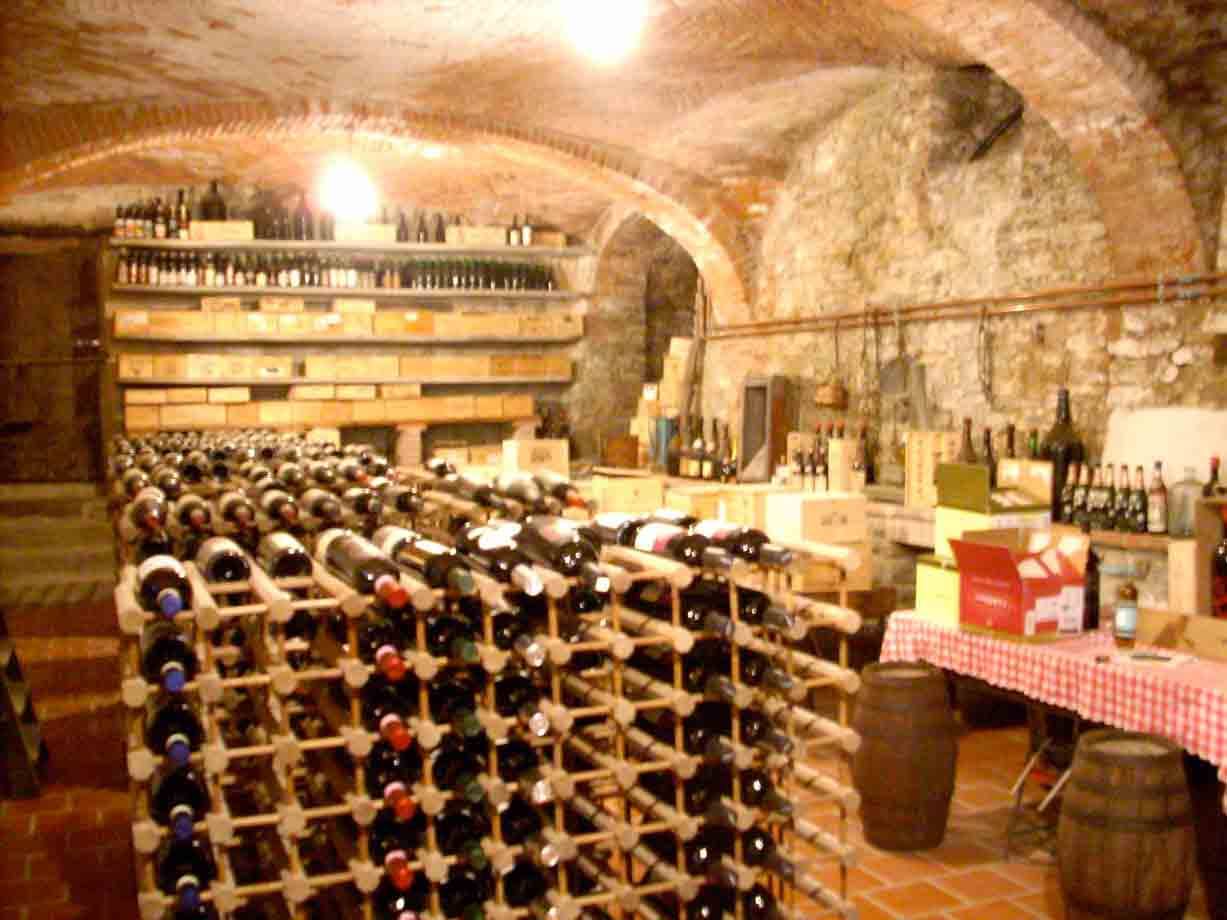La cantina del Ristorante Bel Soggiorno
