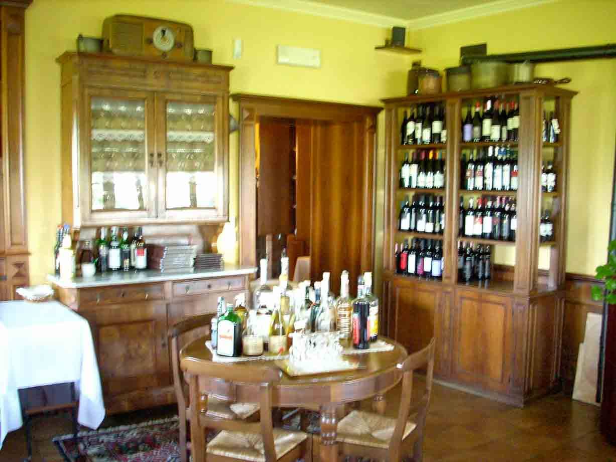 La sala del Ristorante Bel Soggiorno