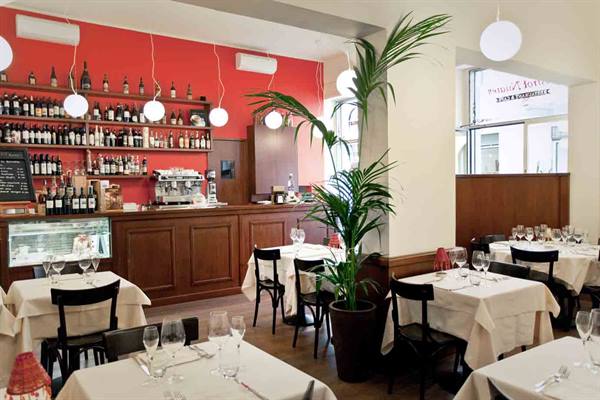La sala del Bistrot Nuares
