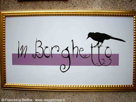 Il logo del Ristorante In Borghetto con il Tuchino