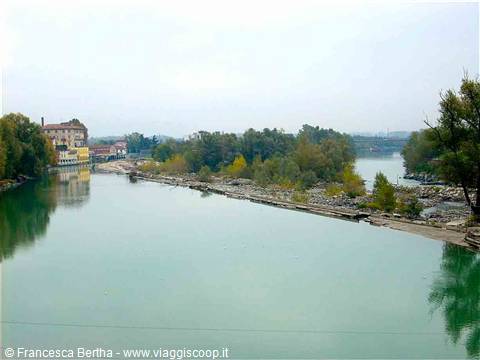 Il fiume Dora a Ivrea