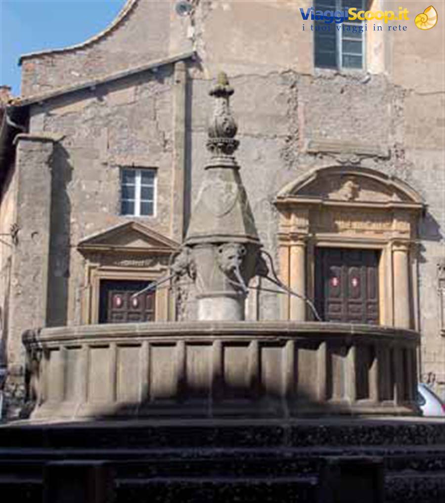 Viterbo Fontana di San Faustino