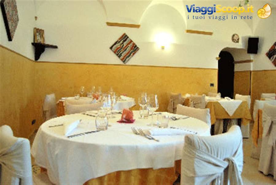 Nelle sale del Ristorante Bunet