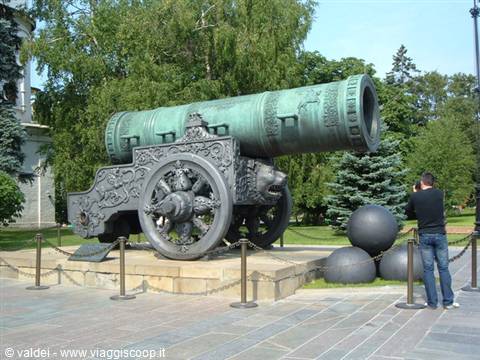 cannone al Cremlino